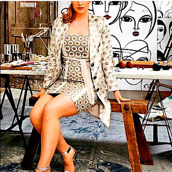 NWT Isabel Toledo for Lane Bryant Linen Blend Sleeveless Cocktail Dress Sz 18 - Picture 3 of 8